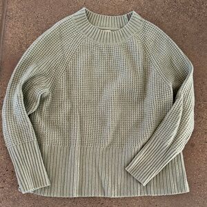 L.L. Bean Women's SuperSoft Waffle Sweater, Crewneck